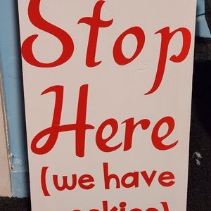 Christmas decor sign